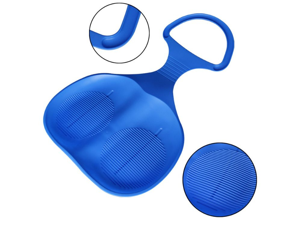 Plastikinės rogutės obuoliukas vaikams, 55 cm