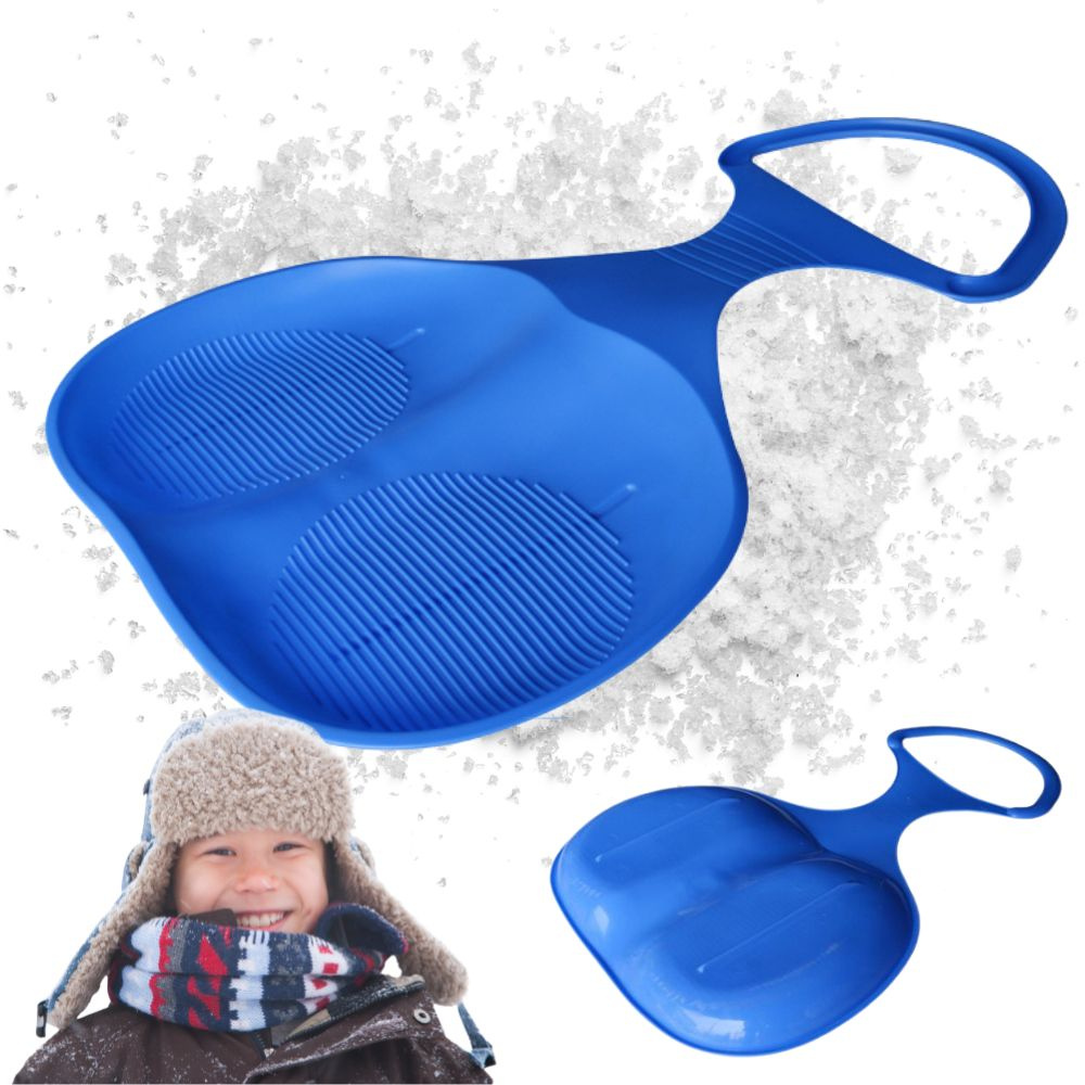 Plastikinės rogutės obuoliukas vaikams, 55 cm