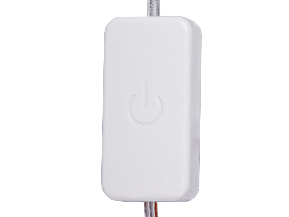 Veidrodžio led lemputės makiažui, 10 vnt., usb, 3 šviesos spalvos