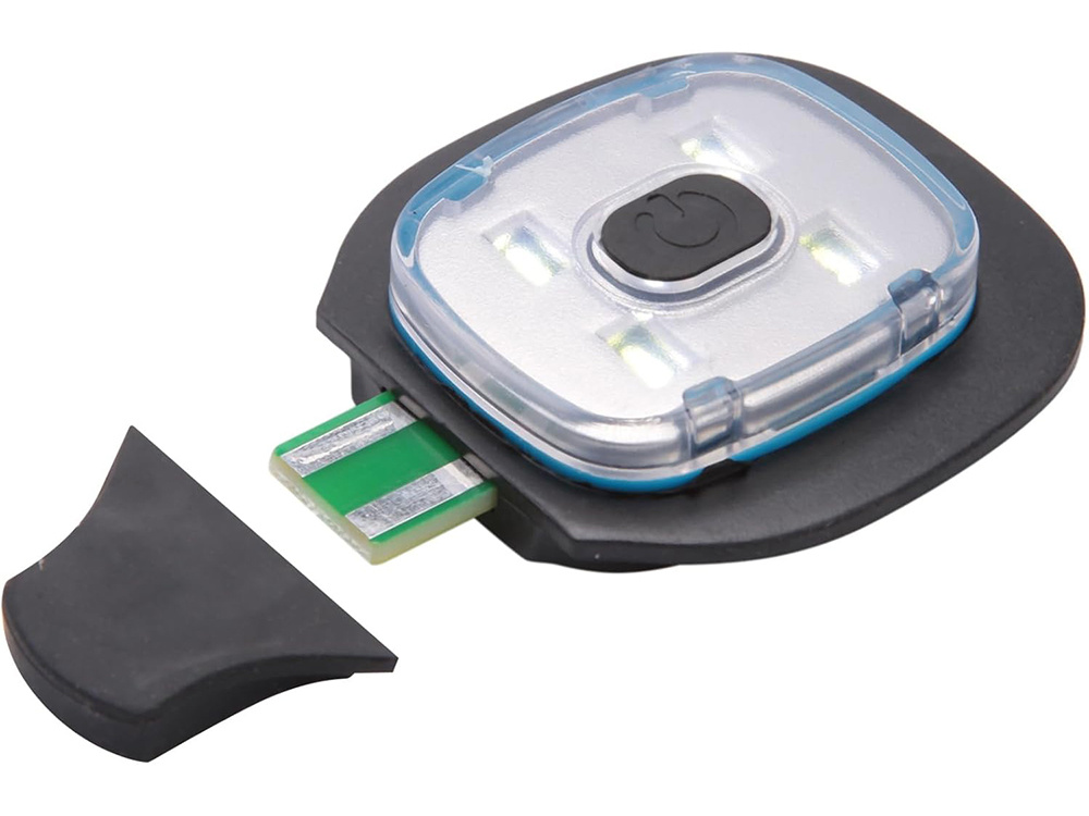 Žieminė kepurė su led lempute, usb įkrovimas, 3 apšvietimo režimai