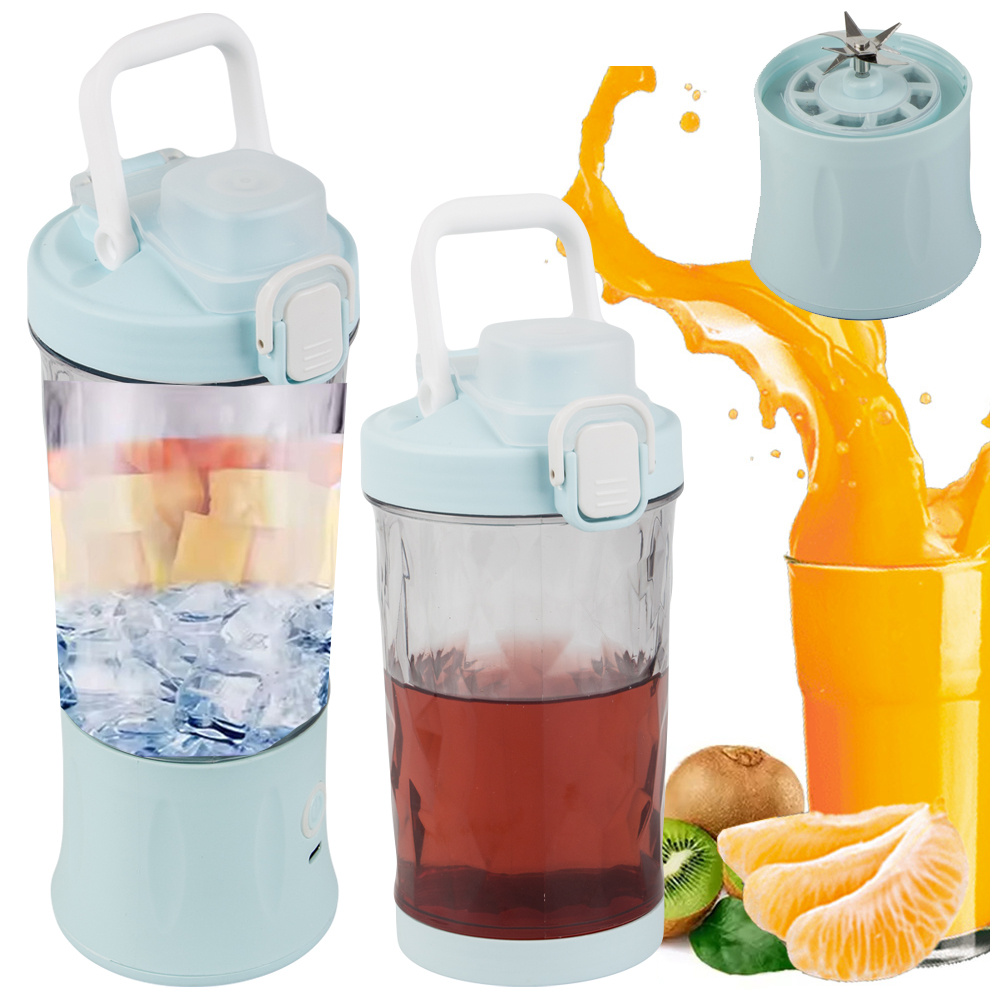 Nešiojamas usb trintuvas su 6 ašmenimis 600 ml