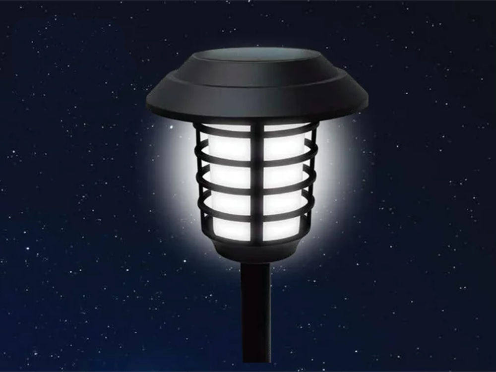 Saulės sodo lempa su rgb valdymu, ip65, abs
