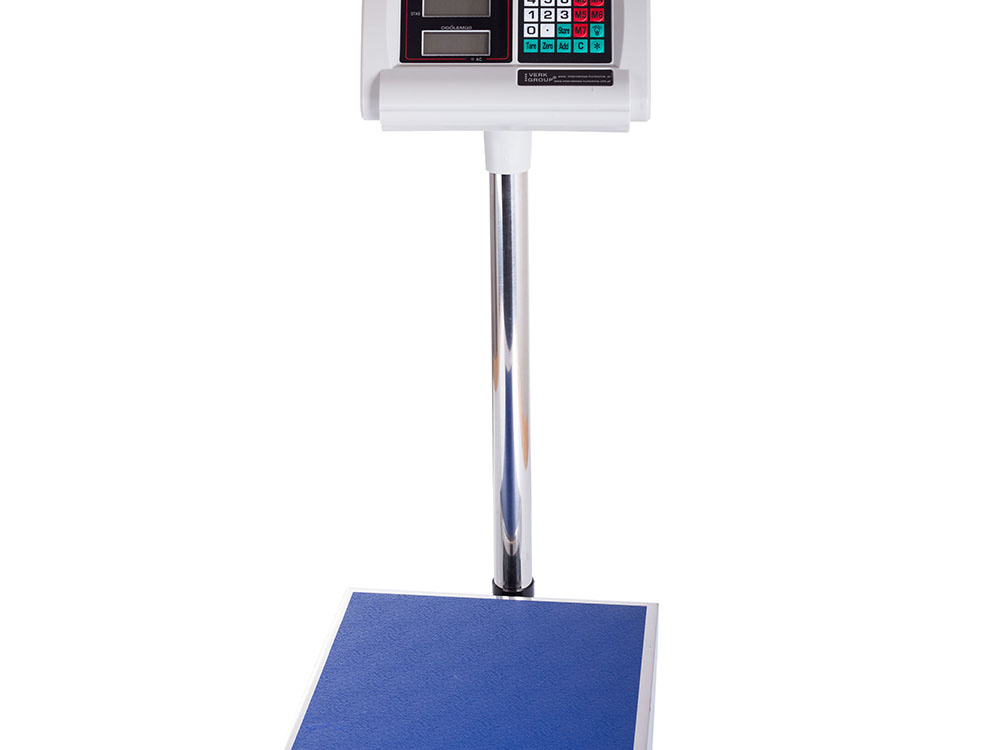 Elektroninės platforminės svarstyklės 100kg/20g