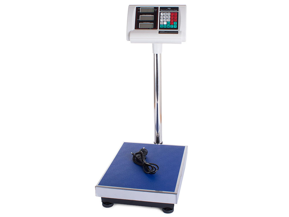 Elektroninės platforminės svarstyklės 100kg/20g