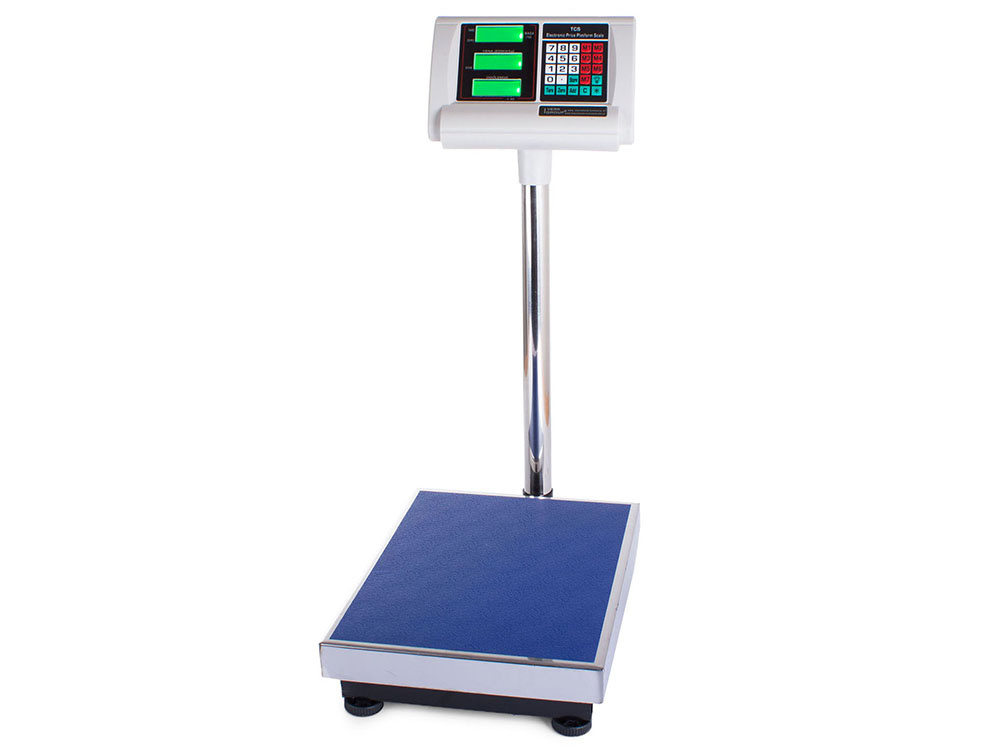 Elektroninės platforminės svarstyklės 100kg/20g