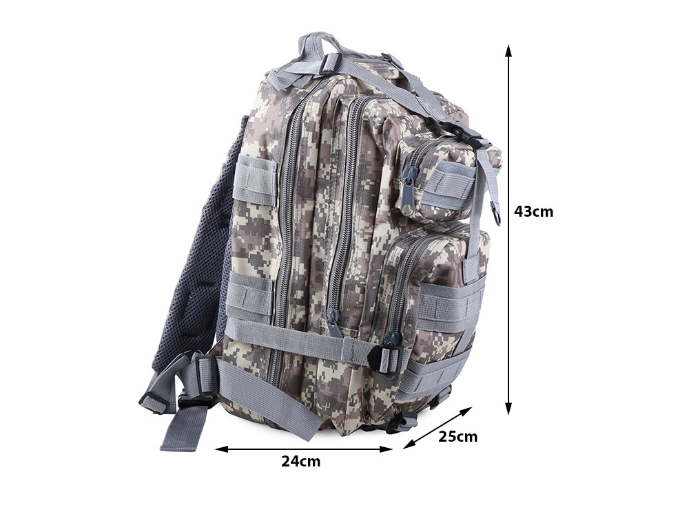 Taktinė kuprinė 30l, balta