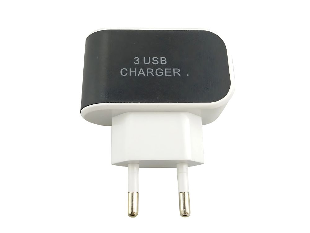 Greito įkrovimo įkroviklis 5w, 3x usb, quick charge 3.0