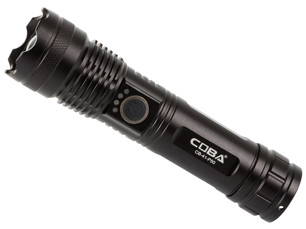 Taktinis žibintuvėlis cb-41 cree xhp50 su usb-c įkrovimu