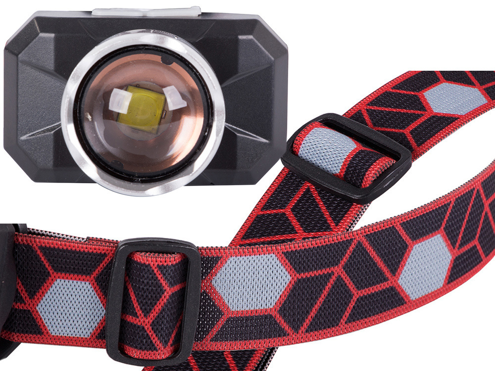 Žibintuvėlis ant galvos sq-702 su xhp90 led
