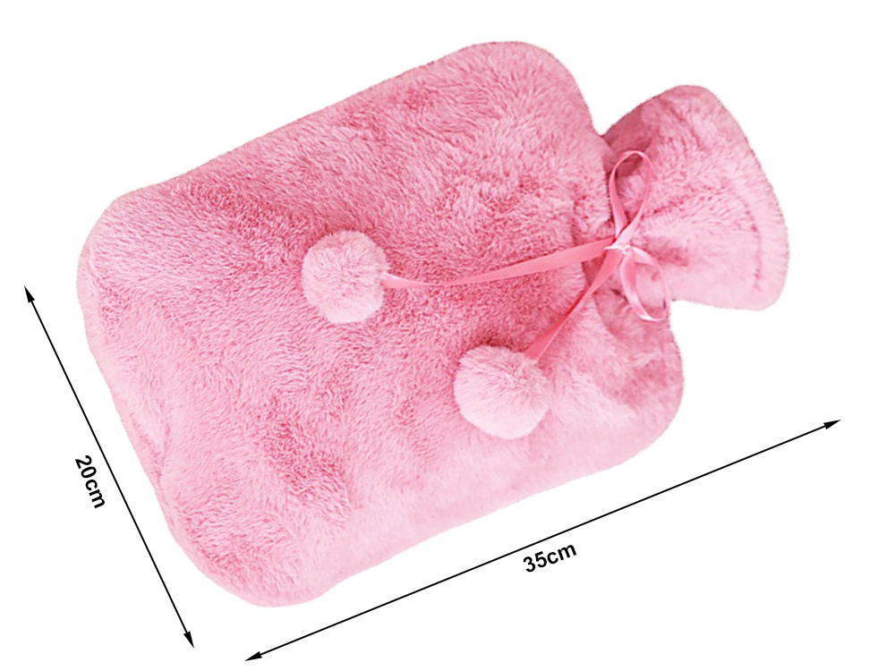 Termoforas su rožiniu užvalkalu, 1700 ml, 35x20 cm