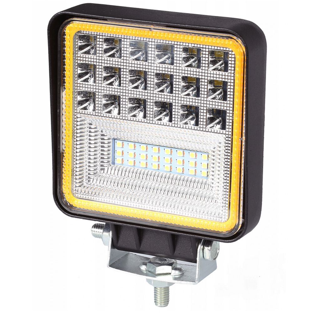 Darbo lempa su 42 led, 126w, 10v-30v, cree