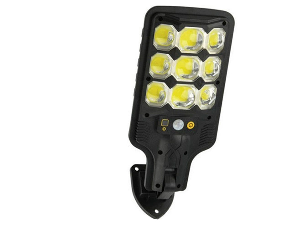 Lauko saulės šviestuvas su judesio ir šviesos jutikliais hs-8037-b