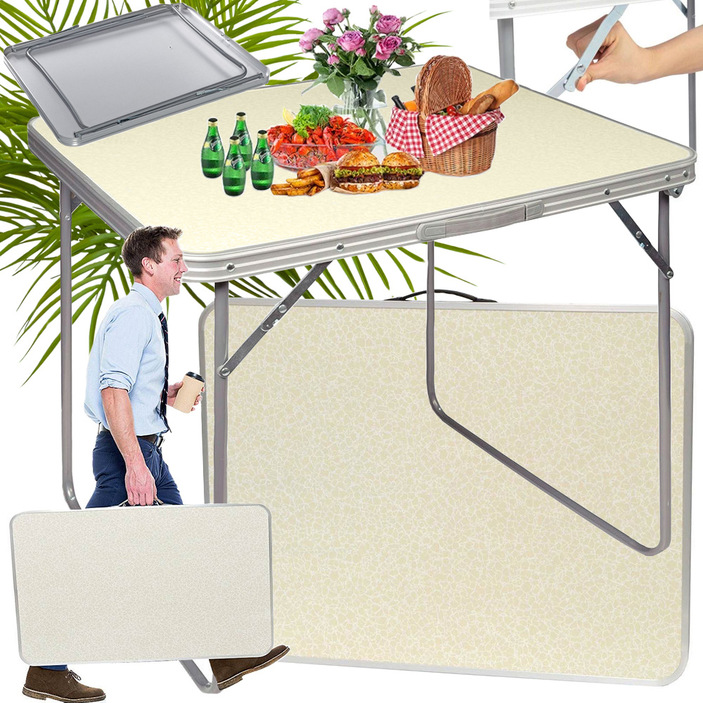 Sulankstomas turizmo stalas 80x60x70 cm