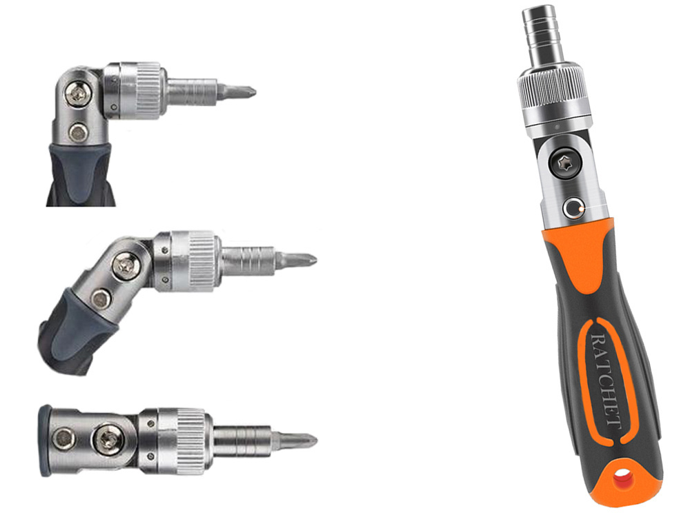 Įrankių rinkinys su torx galvutėmis 5-14mm, 38 vnt.