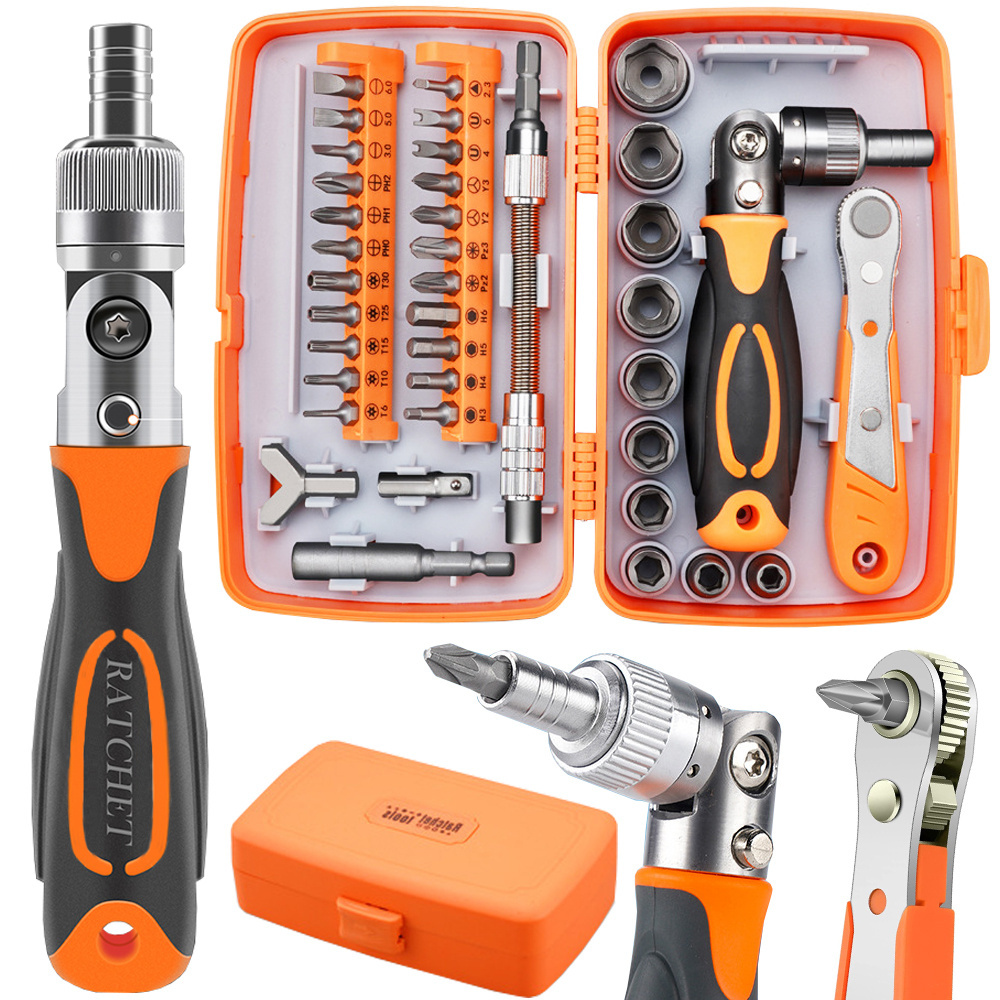 Įrankių rinkinys su torx galvutėmis 5-14mm, 38 vnt.