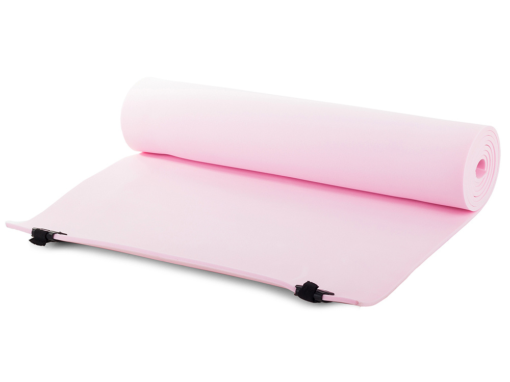 Pratimų kilimėlis 50x180 cm, rožinis, 0,5 cm storio