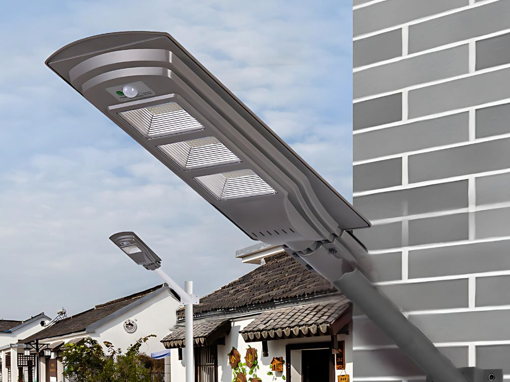 Saulės led lempa su nuotolinio valdymo pultu, ip65