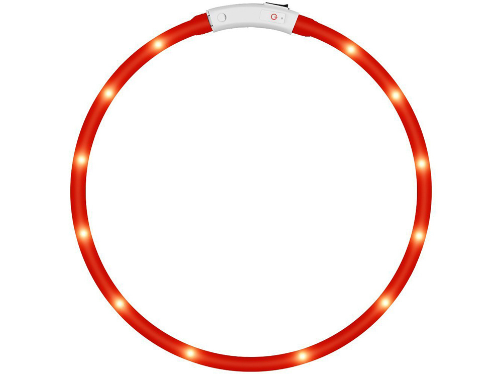 Led apykaklė šunims ir katėms, reguliuojama 47 cm