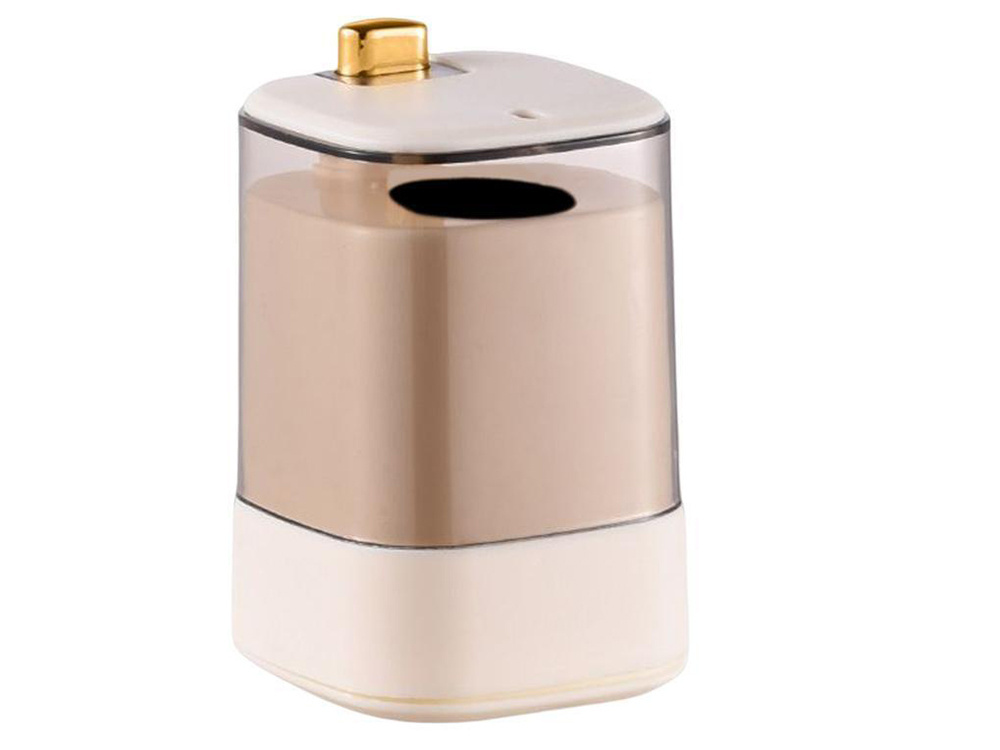 Dėžutė dantų krapštukams, automatinis dozatorius, baltas