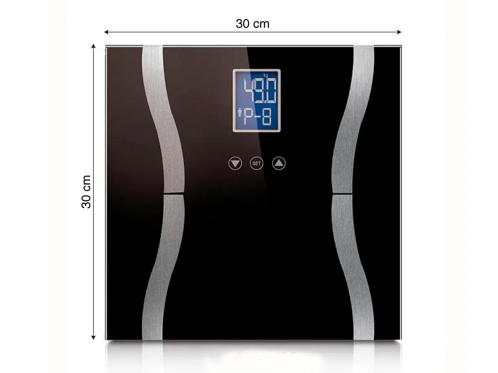 Analitinės stiklinės vonios svarstyklės su lcd ekranu, 180 kg
