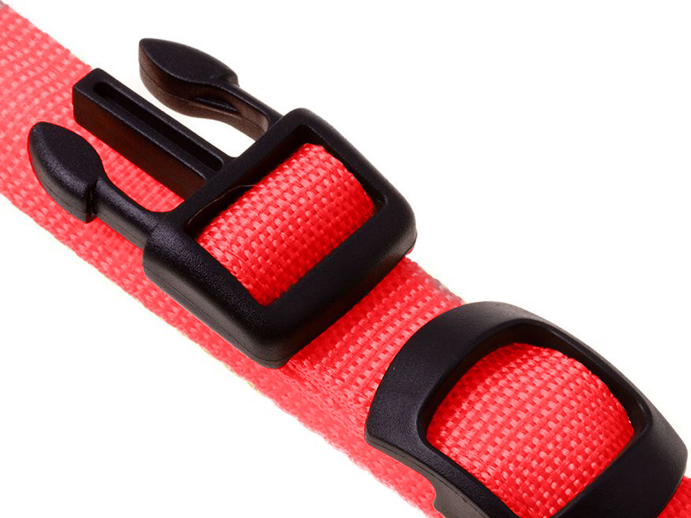 Kaklo apšvietimas led šunims ir katėms, reguliuojamas, 46-59 cm, raudonas 3