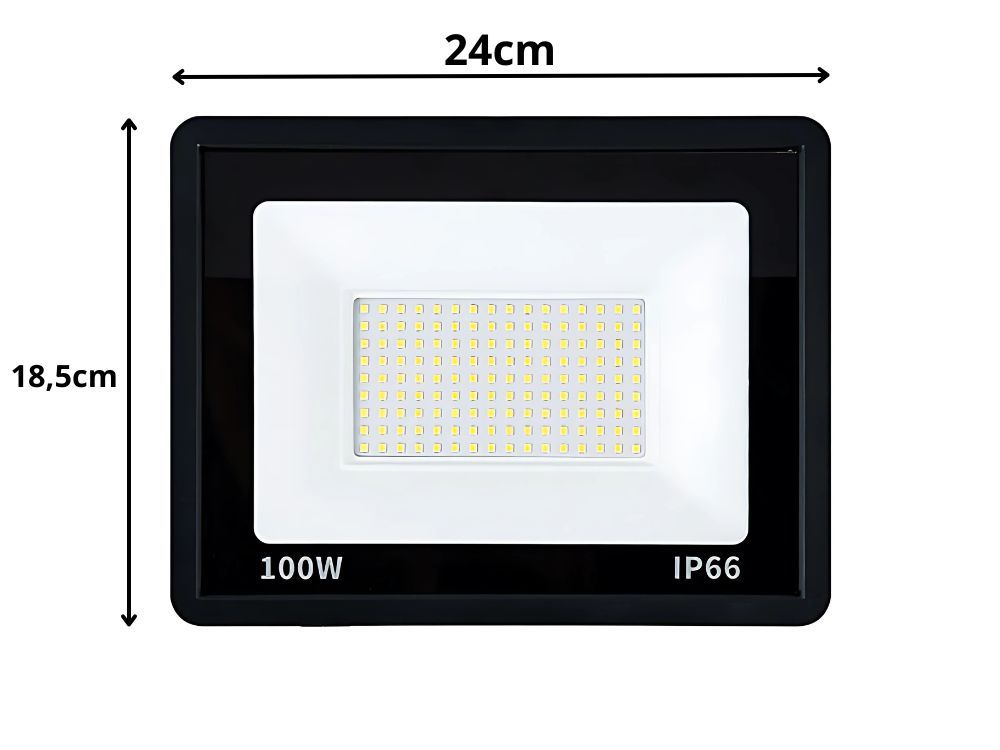 Led prožektorius 100w 6000k ip66