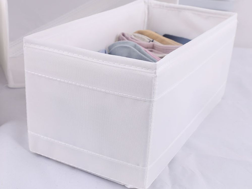 Dėklas drabužiams ir aksesuarams, baltas, 28x14x13 cm
