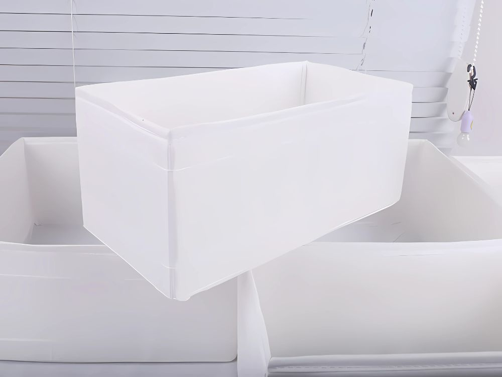 Dėklas drabužiams ir aksesuarams, baltas, 28x14x13 cm