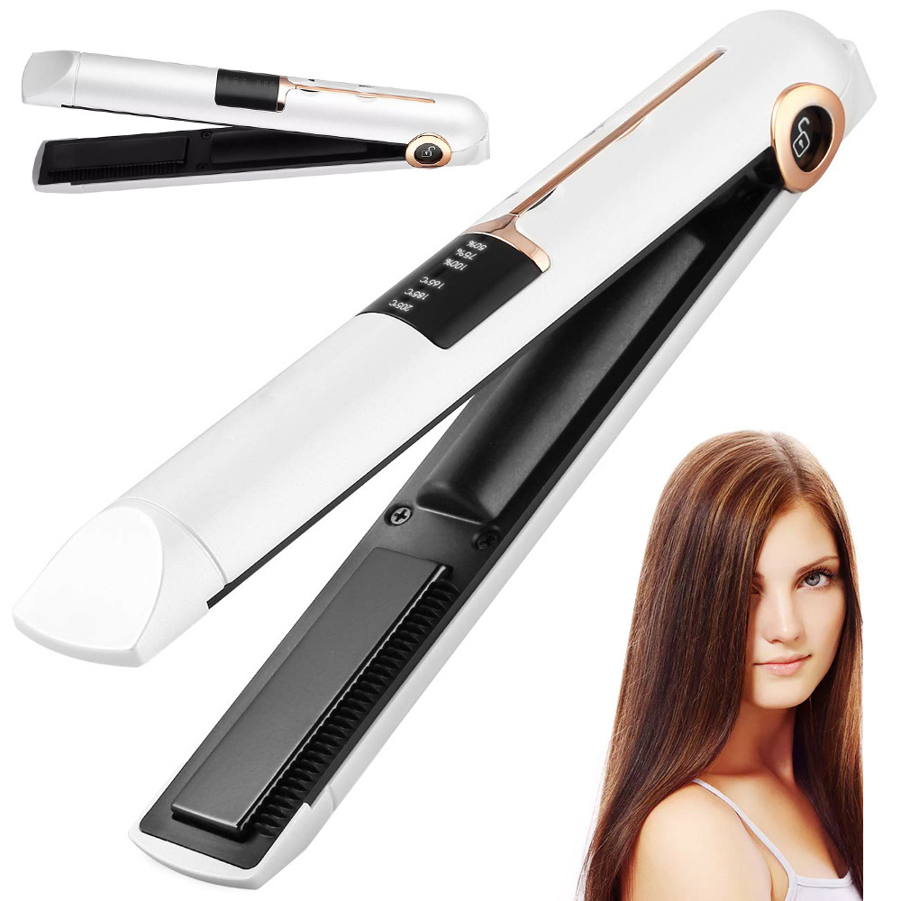 Plaukų tiesintuvas su lcd ekranu, 18w, 21cm