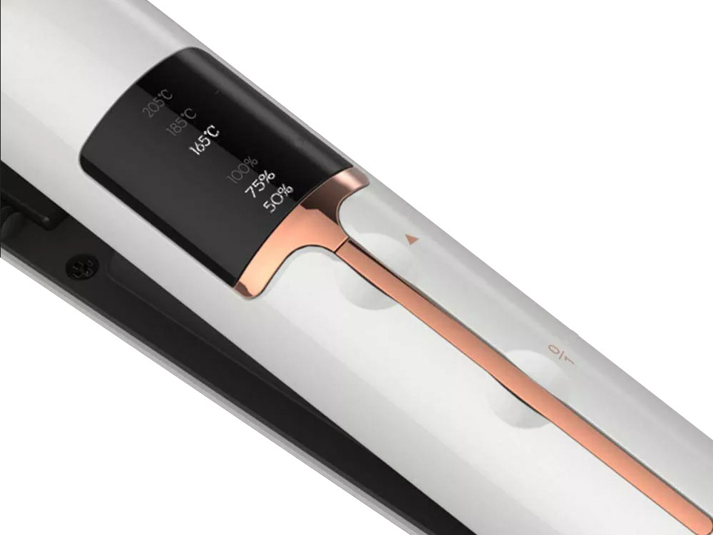Plaukų tiesintuvas su lcd ekranu, 18w, 21cm