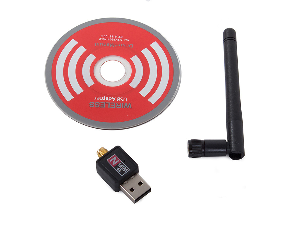 Belaidė tinklo kortelė su antena 1200mbps