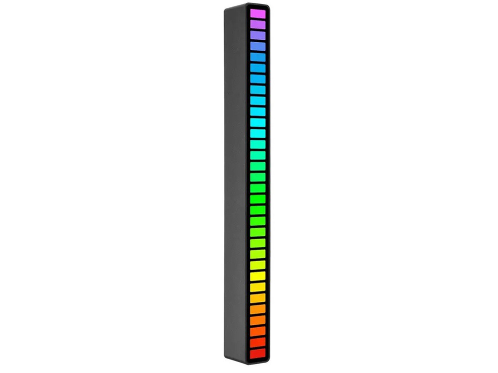 Led šviesos juosta su usb jungtimi ir garso reakcija