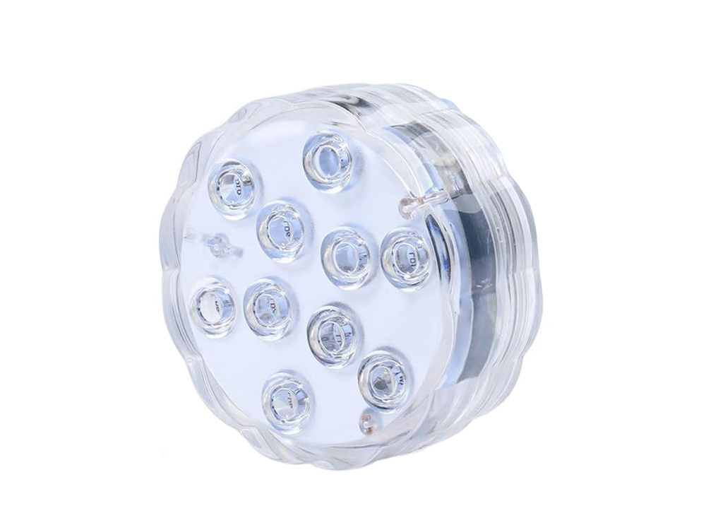Povandeninis šviestuvas baseinui su 10 led, rgb, ip68