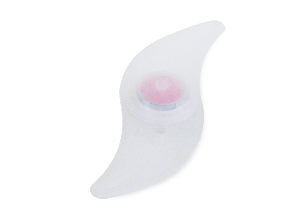 Dviračio stipinų apšvietimo dangtelis, raudonas, 13 cm 1