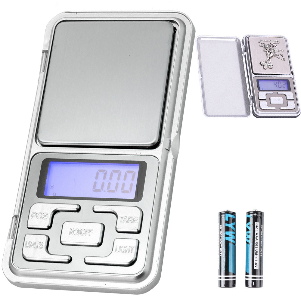 Elektroninės juvelyrinės svarstyklės 500g/0,01g lcd