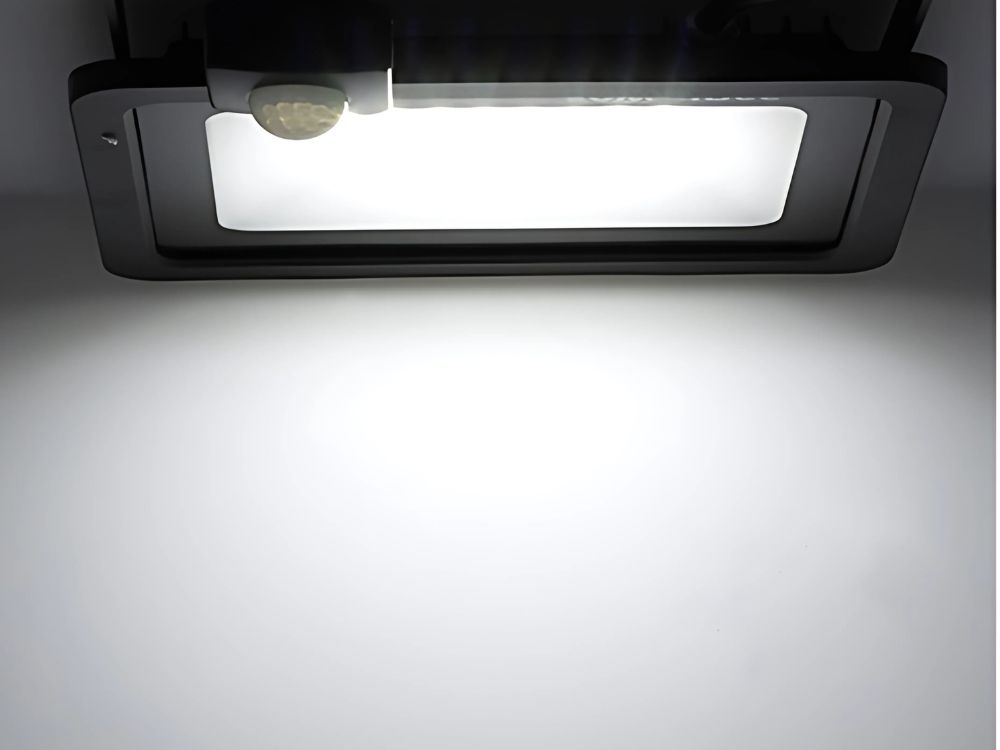 Led šviestuvas su judesio jutikliu 30w 6000k ip66