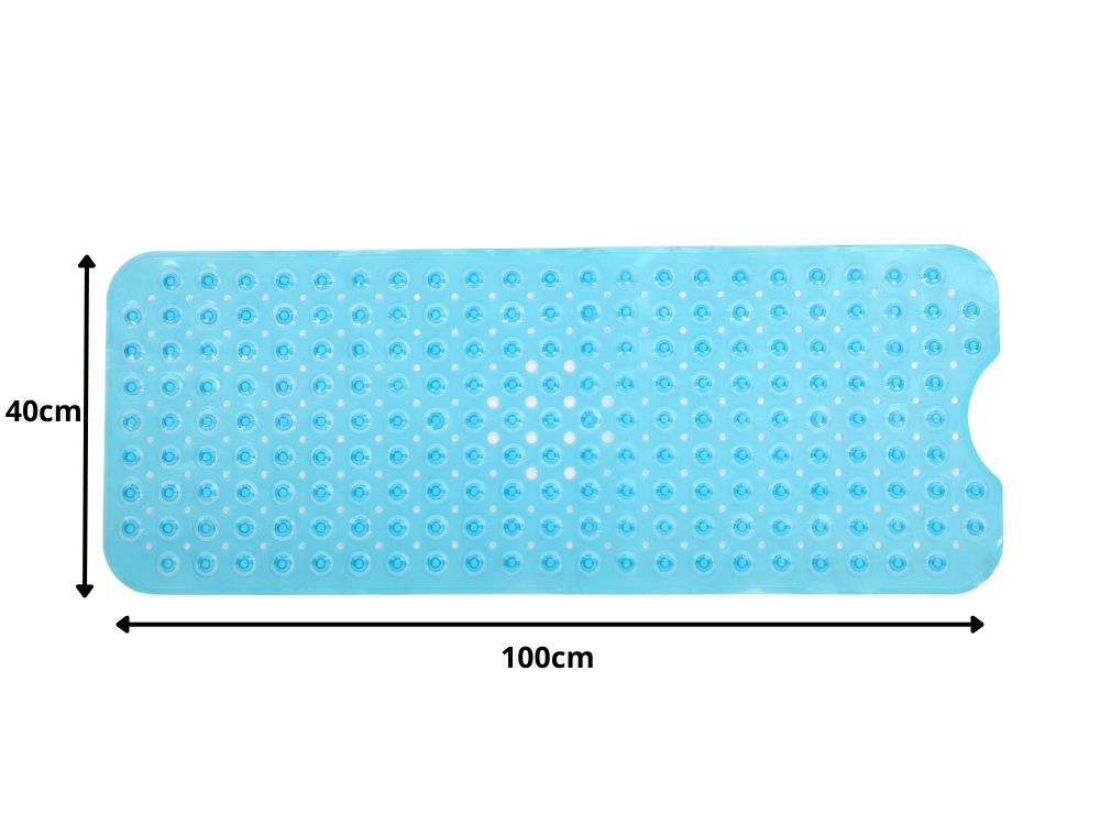 Vonios kilimėlis 100x40 cm neslystantis pvc