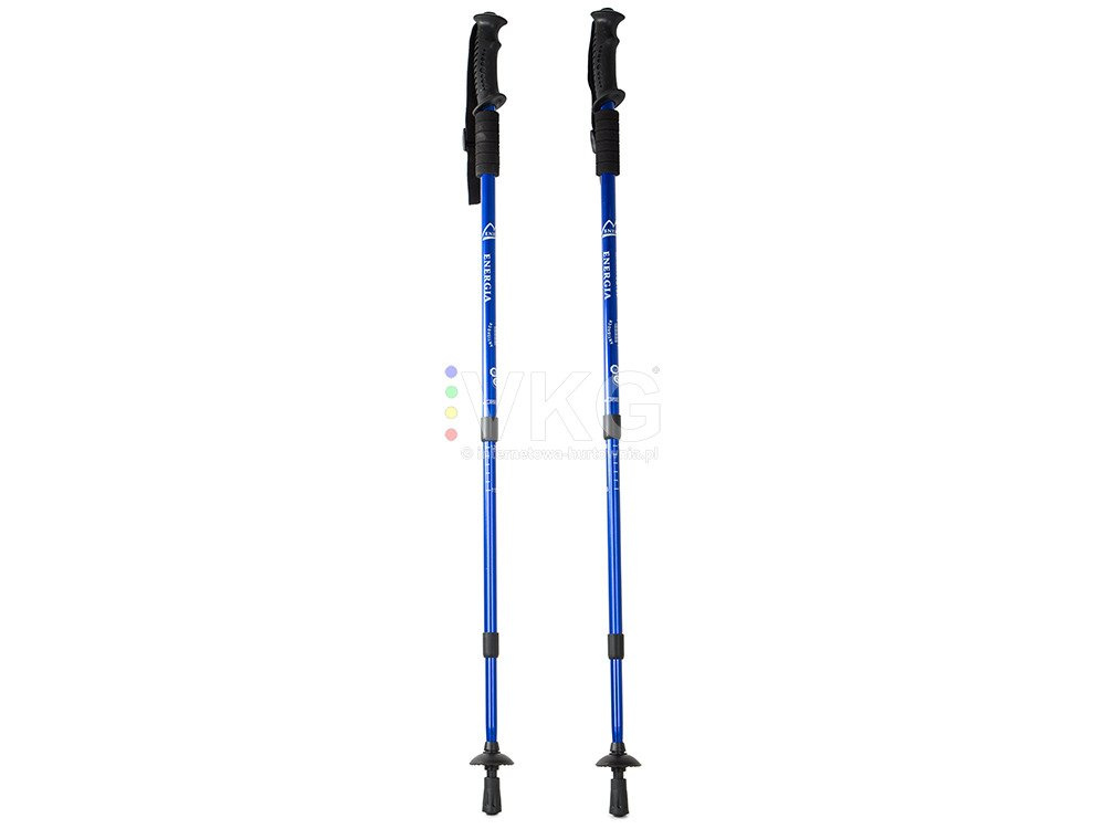 Teleskopinė nordic walking lazda su kompasu