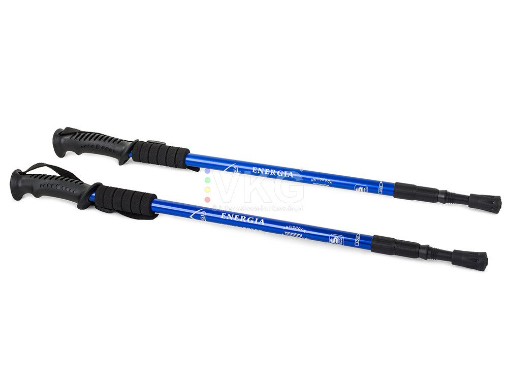 Teleskopinė nordic walking lazda su kompasu