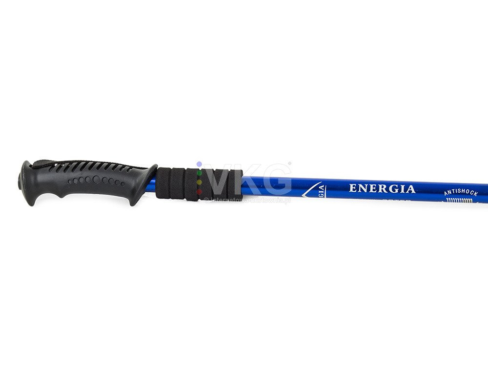 Teleskopinė nordic walking lazda su kompasu