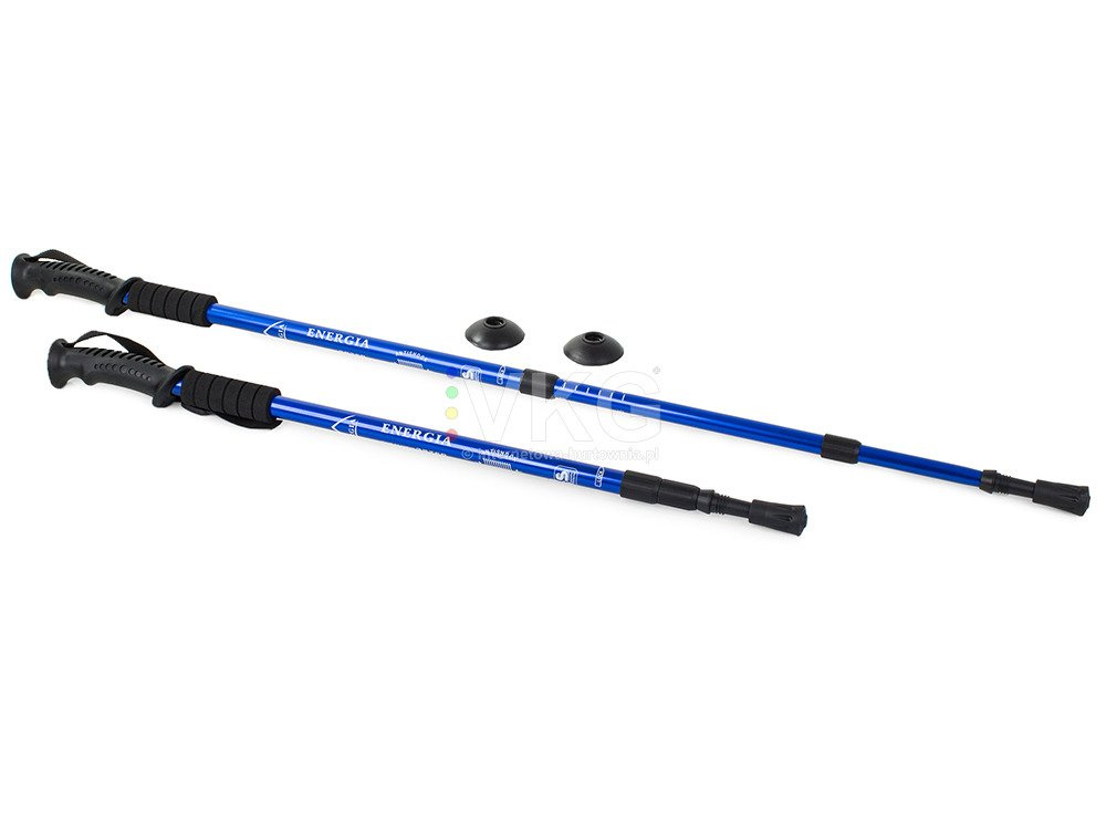 Teleskopinė nordic walking lazda su kompasu