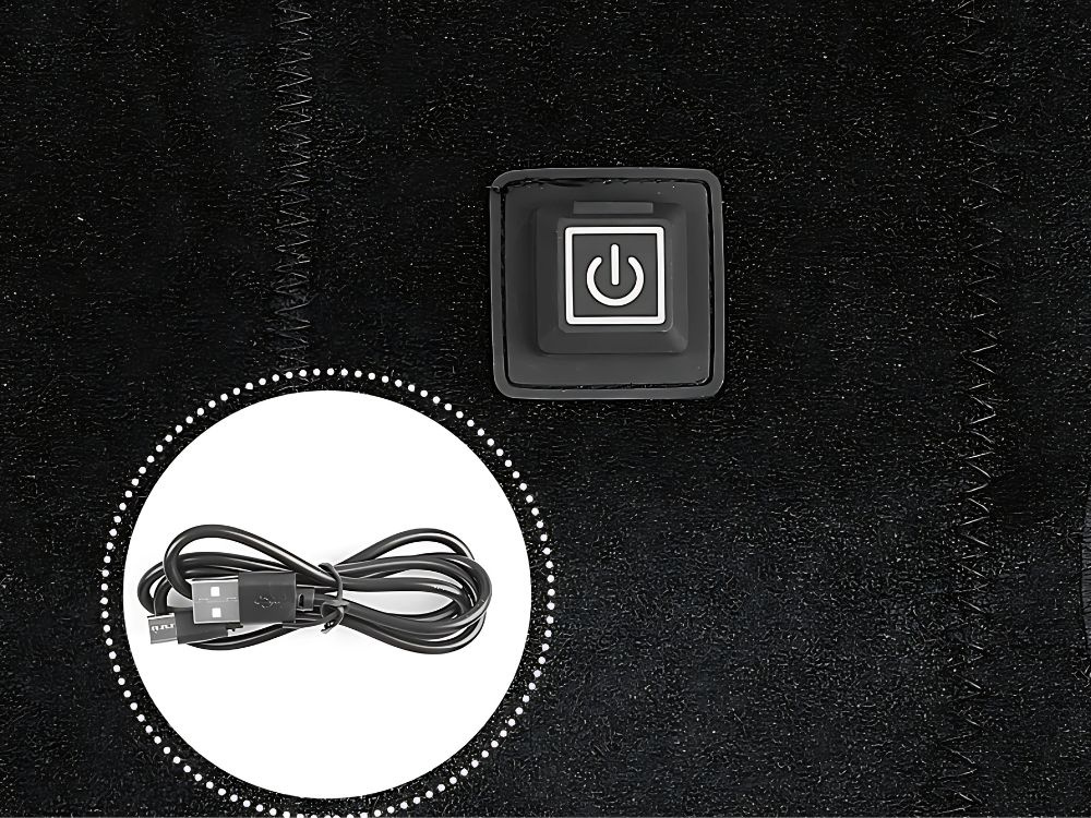 Juosta su šildymu, 3 režimai, usb-c