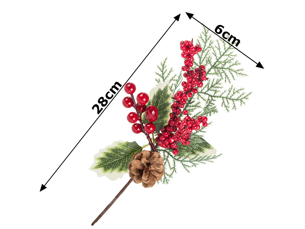 Kalėdinė dekoracija stalui 28 cm