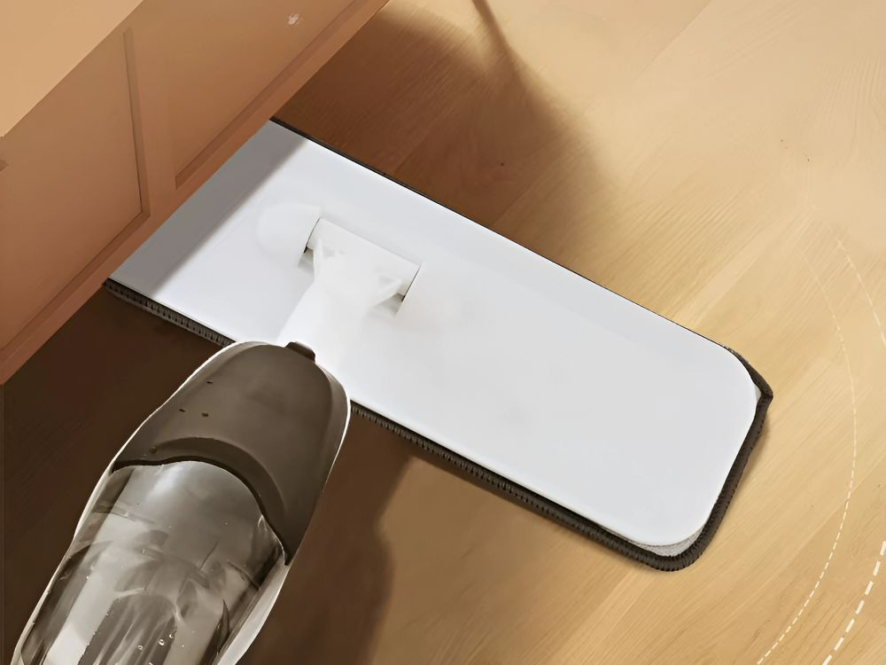 Šluota su purškikliu 120 cm su 350 ml talpa ir 3 mikrofibros 2