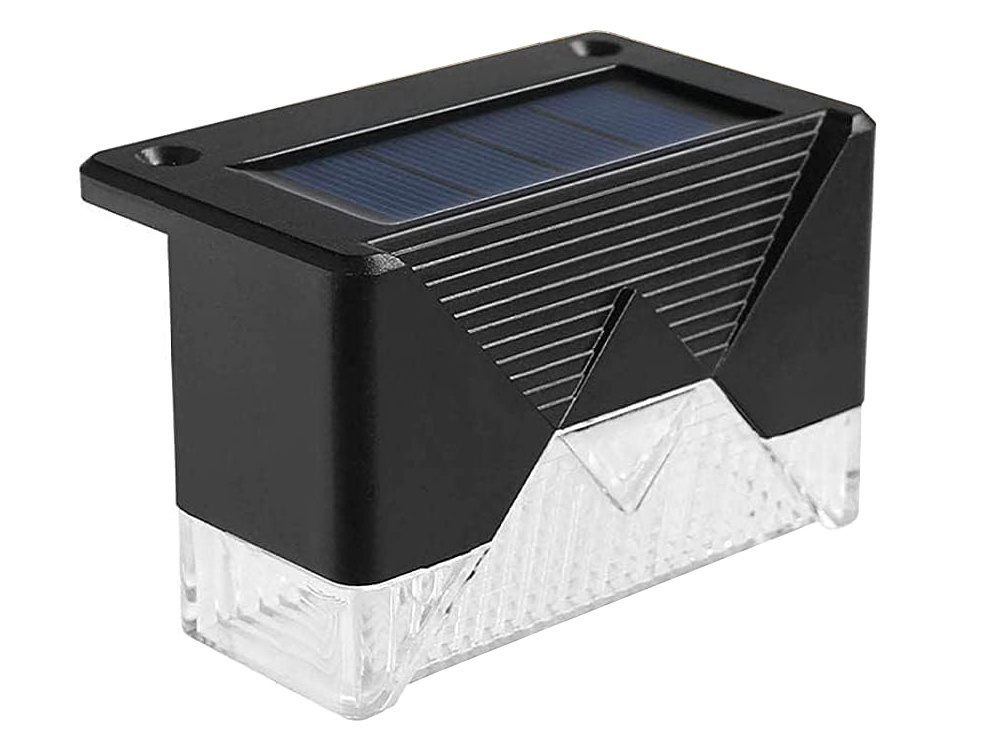 Saulės šviestuvai 4 vnt. su led ir judesio jutikliu
