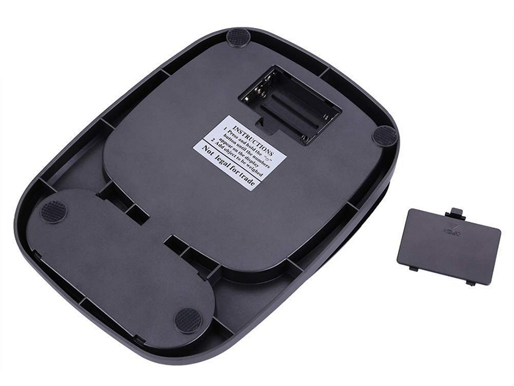 Elektroninės virtuvinės svarstyklės su lcd ekranu, 0-3 kg, 0.1 g tikslumas