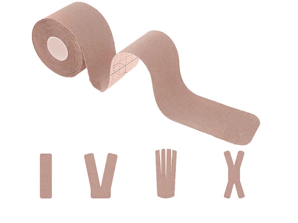 Kineziologinė juosta, 5 cm pločio, 5 m ilgio 2