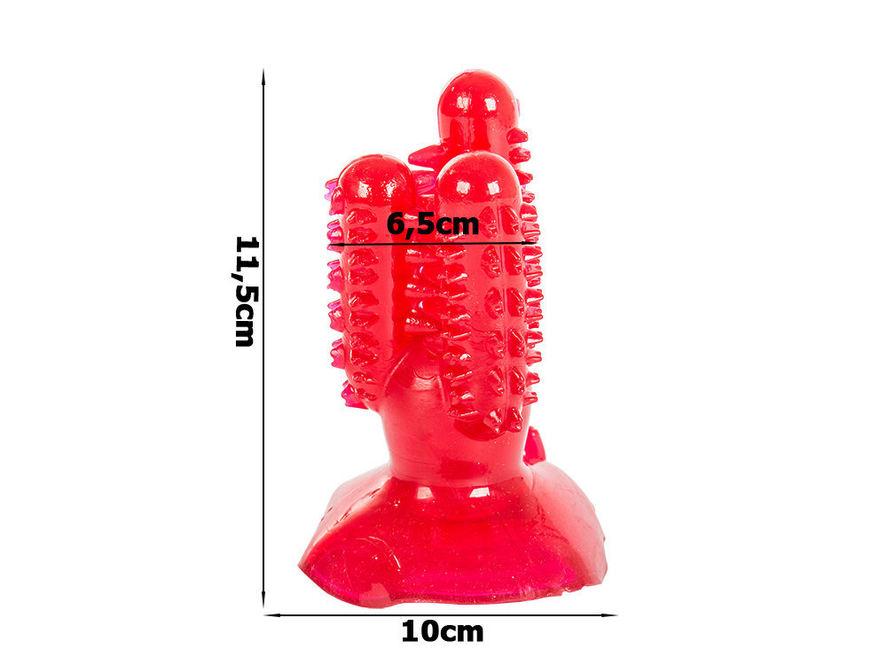 Šuns žaislas kaktusas dantų šepetėlis, 11,5 cm 3