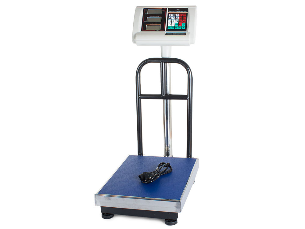 Elektroninės platforminės svarstyklės 200kg, 30x40 cm