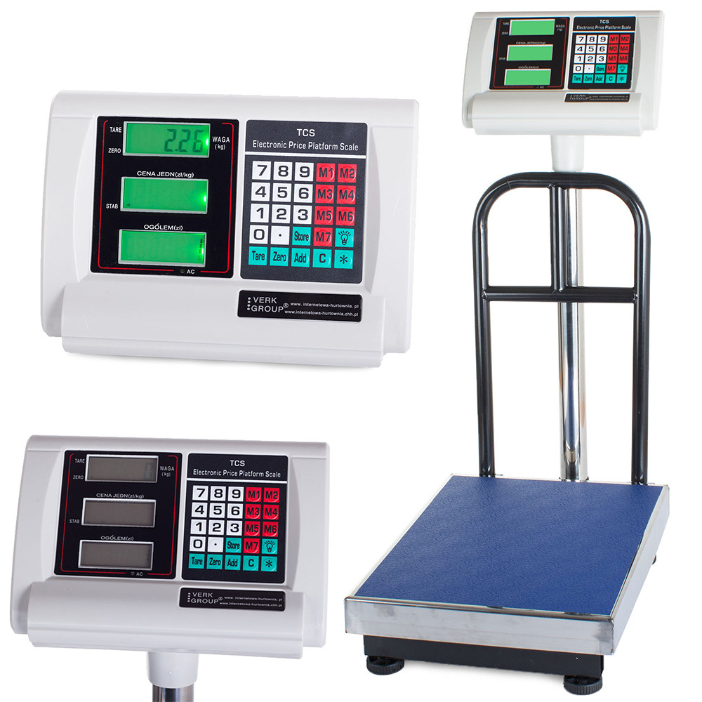 Elektroninės platforminės svarstyklės 200kg, 30x40 cm